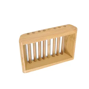 Porte-savon en bois de qualité supérieure étui à savon de luxe pour la maison et les hôtels décoration de salle de bain élégante à un prix avantageux - Product Image 2