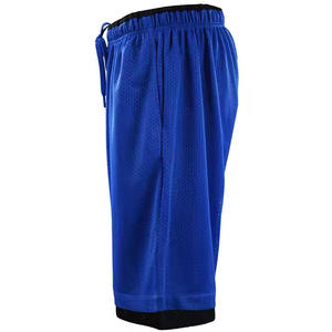 Vente en gros de shorts décontractés pour hommes en tissu maille respirante shorts décontractés en maille de basket-ball de rue - Product Image 4