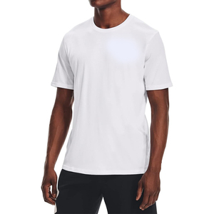 T-shirt en coton 100% blanc, T-shirt surdimensionné à épaules tombantes, impression personnalisée de haute qualité, T-shirt lourd pour hommes - Product Image 1