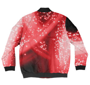 Chaqueta de Invierno Estilo Bomber de Satén con Cuello Alto, 100% Poliéster, Personalizada, al por Mayor - Product Image 4