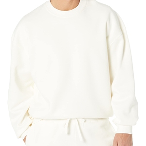 Gran oferta 2023, moda al por mayor, sudadera para hombre, sudadera de algodón polar con cuello alto, Polo de poliéster, Impresión de logotipo personalizado - Product Image 2