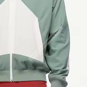 Chaqueta cortavientos y pantalones cortos de tendencia superior al por mayor Chaqueta cortavientos y chándales cortavientos profesionales cortos bordados - Product Image 6