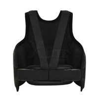 Protection de Poitrine en Cuir de Haute Qualité pour l'Entraînement Sportif – Confortable, Absorption des Chocs, Respirante – Idéale pour la Gym