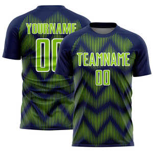 Venta al por mayor Teamwear sublimación camiseta de fútbol transpirable de secado rápido camiseta de fútbol personalizado Club uniformes OEM suministro personalizado - Product Image 3