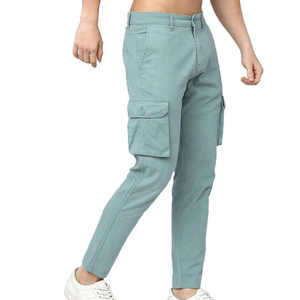 Pantalones Cargo y Pantalones de Trabajo para Hombre, Color Sólido, Casuales, para Exteriores, con Logotipo Personalizado de Alta Calidad - Product Image 5