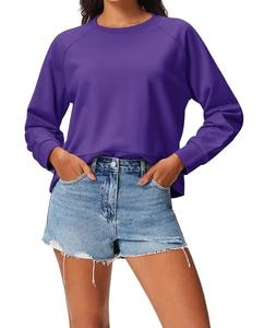 Wholesale <b>Women's</b> Cotton Sweatshirt Long Sleeves Neck New Design Luxury Yarn Dyed Comfortable <b>for</b> Winter Season Made Bangladesh - Product Image 5