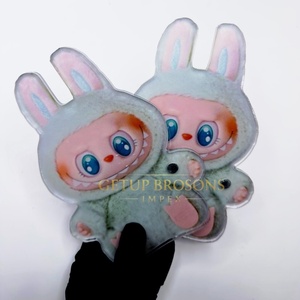 Paleta de Acrílico con Diseño de Dibujos Animados para Extensiones de Pestañas, Soporte para Pestañas, Paleta para Pegamento, Herramientas para Artistas de Pestañas y Salones de Belleza - Product Image 3