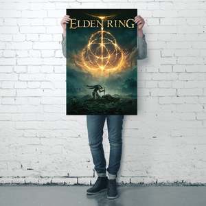 Elden Ring Modern Style <b>Canvas</b> Poster Battlefield of the Fallen <b>Wall</b> Art - Product Image 2