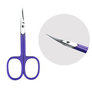 Ciseaux de manucure semi-imprimés de qualité supérieure, ciseaux de manucure colorés, nouvelle arrivée 2026, outils pour ongles, ciseaux durables en acier inoxydable - Product Image 4