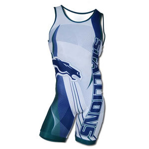 Singlets de lutte sublimés bon marché sur mesure, singulet de lutte par sublimation à vendre - Product Image 6