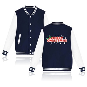 แจ็กเก็ตขนสัตว์สำหรับผู้ชายเสื้อแจ็กเก็ตทีมตัวแทนแฟชั่นผ้าขนแกะสีออกแบบโลโก้ได้ตามต้องการ - Product Image 2