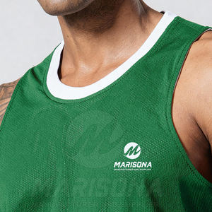 Uniforme de basket-ball réversible personnalisé, best-seller, léger, vente chaude, uniforme de basket-ball réversible - Product Image 6