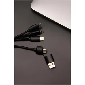 สายชาร์จ USB แบบยั่งยืน 5-in-1 C14 สำหรับอุปกรณ์ส่งเสริมการขาย - Product Image 2