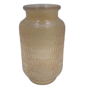 Vase à fleurs soudé en fer Finition naturelle Pot de fleur de petite taille rustique pour salon et décoration intérieure fait à la main - Product Image 5