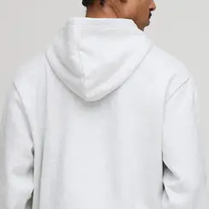 Sudadera con Capucha Ajustable de Color Sólido para Hombre, Precio al por Mayor, con Logotipo Personalizado y Bolsillo Delantero Tipo Canguro, Tejido Cómodo 2026 - Product Image 5