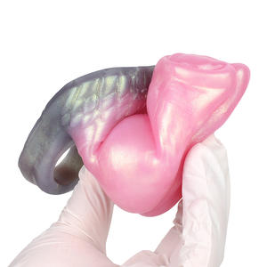 Manchon de pénis en silicone souple YOCY Wolf Dog, <span class=keywords><strong>taille</strong></span> <span class=keywords><strong>S</strong></span> L, jouet sexuel pour hommes, élargissement du pénis, gaine de fantaisie, gode portable, préservatif pour adultes - Product Image 4