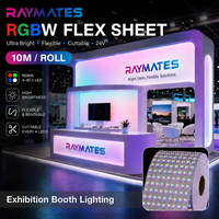 Feuille LED RGBW Modulaire Ultra Flexible et Découpable sur Mesure pour la Décoration de Comptoirs en Pierre Rétroéclairés – Panneau LED en Rouleau