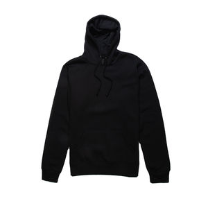 Pulls à capuche 100% coton pour hommes avec logo personnalisé, sérigraphie en soie thermique à motif solide pour l'hiver, vente en gros - Product Image 3