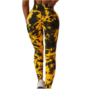 Nouveau legging côtelé teinté OEM pour femmes collants de sport pour femmes pour le jogging et l'exercice leggings pour l'entraînement - Product Image 6