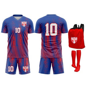 Uniformes de Fútbol Personalizados al por Mayor con Logotipo en Colores Sólidos, Camisetas de Manga Corta Elásticas y Transpirables para Clubes de Fútbol, Uniformes de Fútbol Masculinos de Alta Calidad - Product Image 4