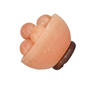 Bol à feu décoratif LED USB à changement de couleur en matériau organique, style sculpté, fait à la main, toucher réel, excellente qualité, produit en gros - Product Image 4