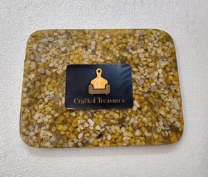 Planches à fromage de qualité supérieure en résine époxy avec pierres incrustées, plateau à fromage, accessoires de cuisine au meilleur prix - Product Image 4