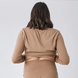 2025ชุดคลุมท้องสำหรับผู้หญิงชุดใส่นอนระบายอากาศได้ดีพิมพ์โลโก้ได้ตามต้องการสำหรับคุณแม่มือใหม่ในฤดูร้อน - Product Image 5