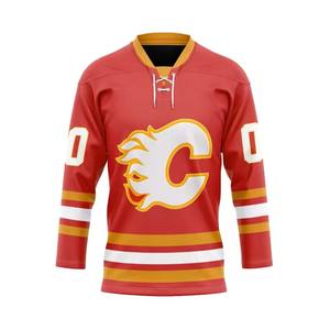 Jersey De Hóquei Em Gelo Camisas bordadas Costurado Uniforme Sports Wear Team Wear Jersey De Hóquei Em Gelo - Product Image 1