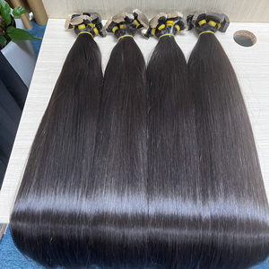 Adesivo per <span class=keywords><strong>capelli</strong></span> in 100% naturale <span class=keywords><strong>capelli</strong></span> vietnamiti colore naturale super doppio disegno di qualità <span class=keywords><strong>capelli</strong></span> umani - Product Image 1