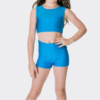 Conjunto de Yoga Ecológico Ajustado y Transpirable para Gimnasio y Fitness: Sujetador Deportivo, Leggings Cortos Acampanados Sin Costuras, Conjuntos de Yoga Personalizables