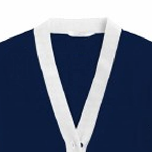 Suéteres cárdigan de punto de la Universidad con decoración bordada mangas de punto de moda de invierno - Product Image 2