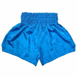 Shorts de Muay Thai de qualité supérieure, logo personnalisé brodé, solide, pour hommes adultes, kickboxing, longueur genou, style urbain - Product Image 5