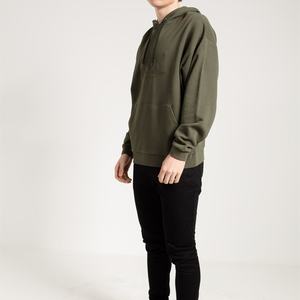 2025 100% coton sweat à capuche vierge uni hommes sweat à capuche surdimensionné lourd Streetwear Logo personnalisé taux de gros personnalisation OEM - Product Image 1