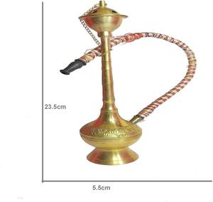 Chichas en laiton moulé, designs exclusifs, nouvelle arrivée, chicha en laiton doux de qualité supérieure, chicha indienne élégante en laiton, chicha arabe - Product Image 6