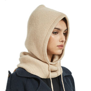 Bonnet en tricot jacquard d'hiver de haute qualité avec logo personnalisé unisexe, bonnet en acrylique brodé pour tous les jours - Product Image 2