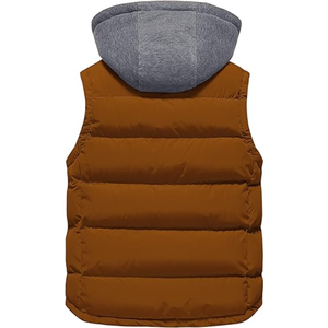 Gilet respirant pour hommes en coton vestes sur mesure vestes sans manches bouffantes - Product Image 2