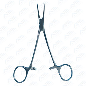 ชุดเครื่องมือคีมหนีบหลอดเลือดแบบโค้ง คีมหนีบหลอดเลือดแดง เครื่องมือแพทย์ คีมผ่าตัดสแตนเลสแบบเคลลี่ ใช้แรงมือ - Product Image 2