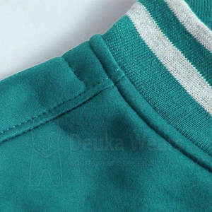 Chaqueta Letterman Personalizada al por Mayor con Patrón y Bordado de Chenille para Hombre, Ropa de Moda de Manga Larga de Algodón/Fibra de Lana - Product Image 6