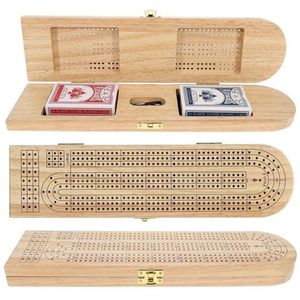 Caja de Cribbage de Madera Estilo Vintage |   Trabajo Artesanal de Primera Calidad |   Venta al por Mayor Directa de Fábrica - Product Image 1
