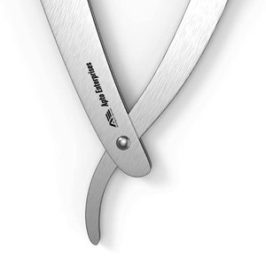 Rasoir de barbier à bord droit de qualité supérieure pour le rasage rapproché Bord de précision pour un rasage lisse Conception ergonomique pour un confort ultime - Product Image 6