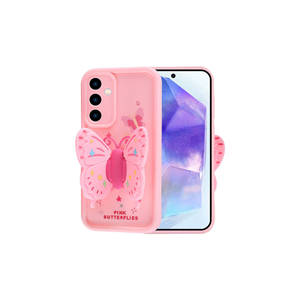 Coque arrière en silicone pour Samsung Galaxy A35, A17, A57, A53, A34 et A03S, protection de l'appareil photo, design figurine, style élégant 'Ins' - Product Image 4
