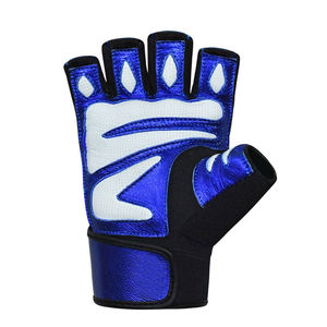 Gants de musculation professionnels en cuir/néoprène, protection UV, respirants, unisexes, pour la musculation - Product Image 2