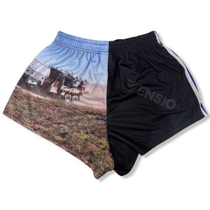 Nouveau short de rugby personnalisé australie hommes thème unisexe short de football avec poches 100% polyester pour homme et femme - Product Image 2