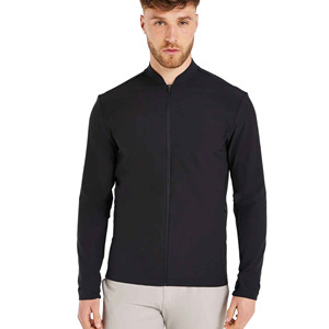 Chaquetas ligeras personalizadas OEM para hombre, chaqueta de golf Cazadora bomber con cuello y cremallera informal - Product Image 2