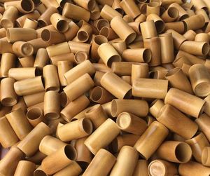 Tasse en bambou écologique durable/tasse en fibre de bambou avec couvercle et paille/tasse en bambou de taille personnalisée 150-500ml - Product Image 6