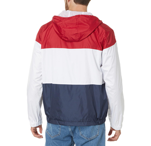 Polo d'affaires de couleur unie de haute qualité pour hommes Veste décontractée facile à porter avec capuche et fermeture à glissière Veste durable pour hommes - Product Image 5