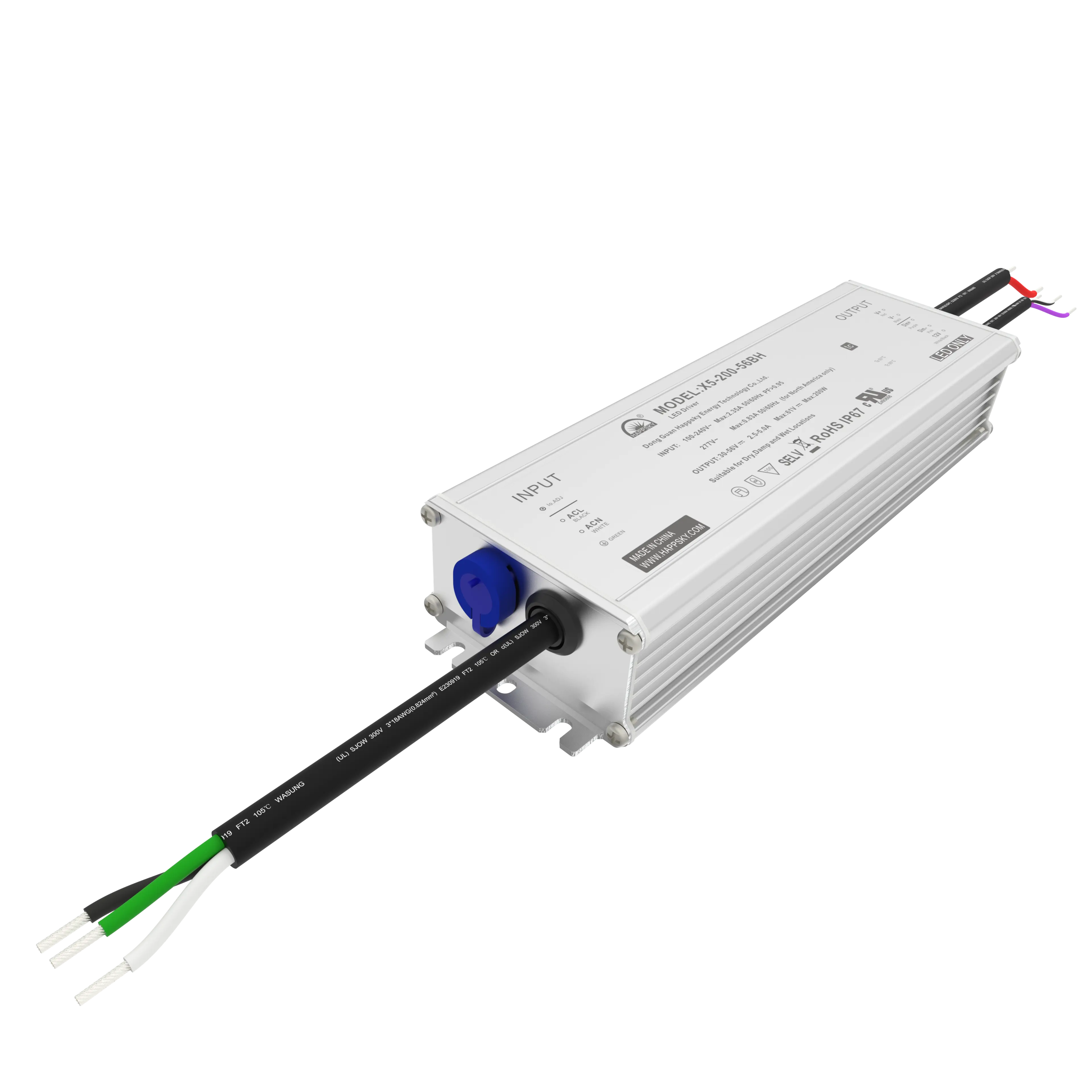 Konstantes Strom-LED-Laufwerfer 30 W 40 W 50 W 60 W 75 W 80 W 100 W 150 W 200 W wasserdicht IP67 Led-Laufwerfer Stromversorgung blinkfrei