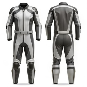 ชุดมอเตอร์ไซด์มอเตอร์ไซด์แห้งเร็วระบายอากาศได้ดีชุดหนังรถจักรยานยนต์ - Product Image 1