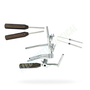 Juego de Distractores Cervicales Caspar de Acero Inoxidable Duradero, Reutilizable y Manual, el Más Vendido para Cirugía Neurológica y de Columna Vertebral - Product Image 2