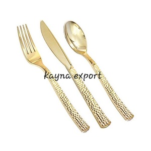Juego de Cubiertos de Acero Inoxidable con Acabado Espejo y Baño de Oro, Estilo Moderno para Fiestas y Cocina, Precio de Fábrica Directo - Product Image 5